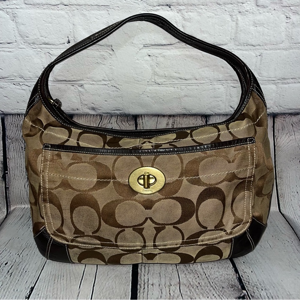 Vintage Y2K Coach Signature Large Hobo Bag - Picture 17 of 17
